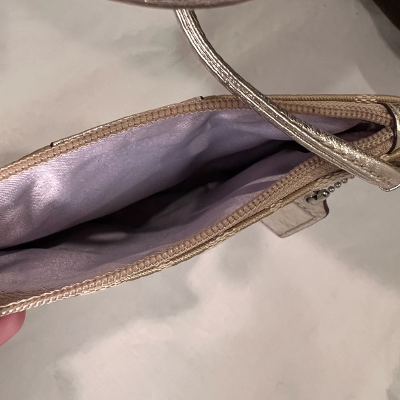 Gold Coach Wristlet - Picture 3 of 3